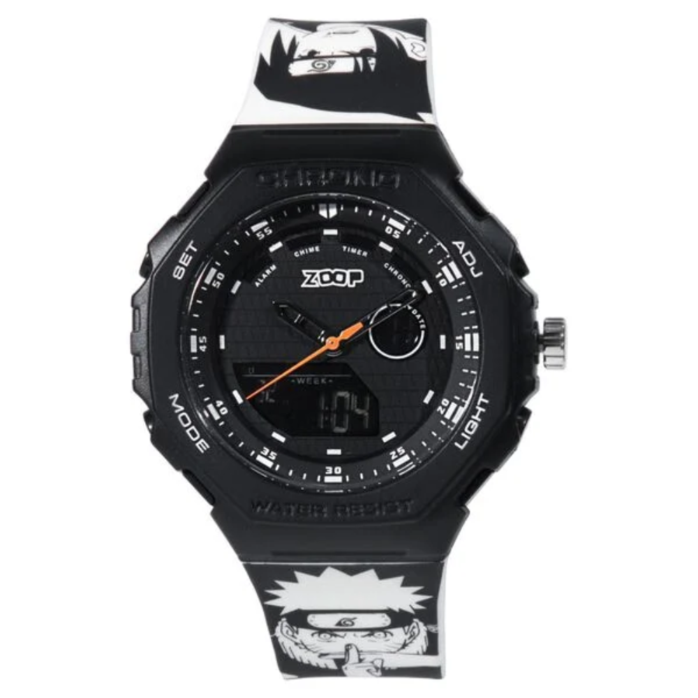 Zoop Naruto Black Kids Analog-Digital Watch 16053PP01