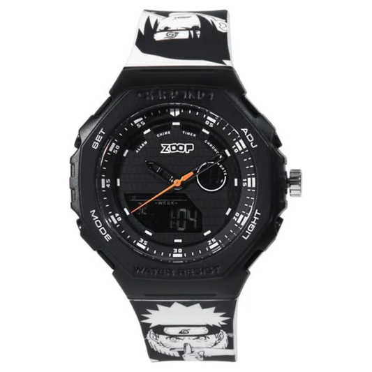Zoop Naruto Black Kids Analog-Digital Watch 16053PP01