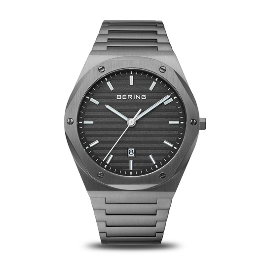 Bering Analog Grey Watch for Men 19742-777
