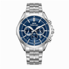 Slazenger Round Navy Dial Silver Metal Strap Multifunction Watch SL.09.2567.2.03