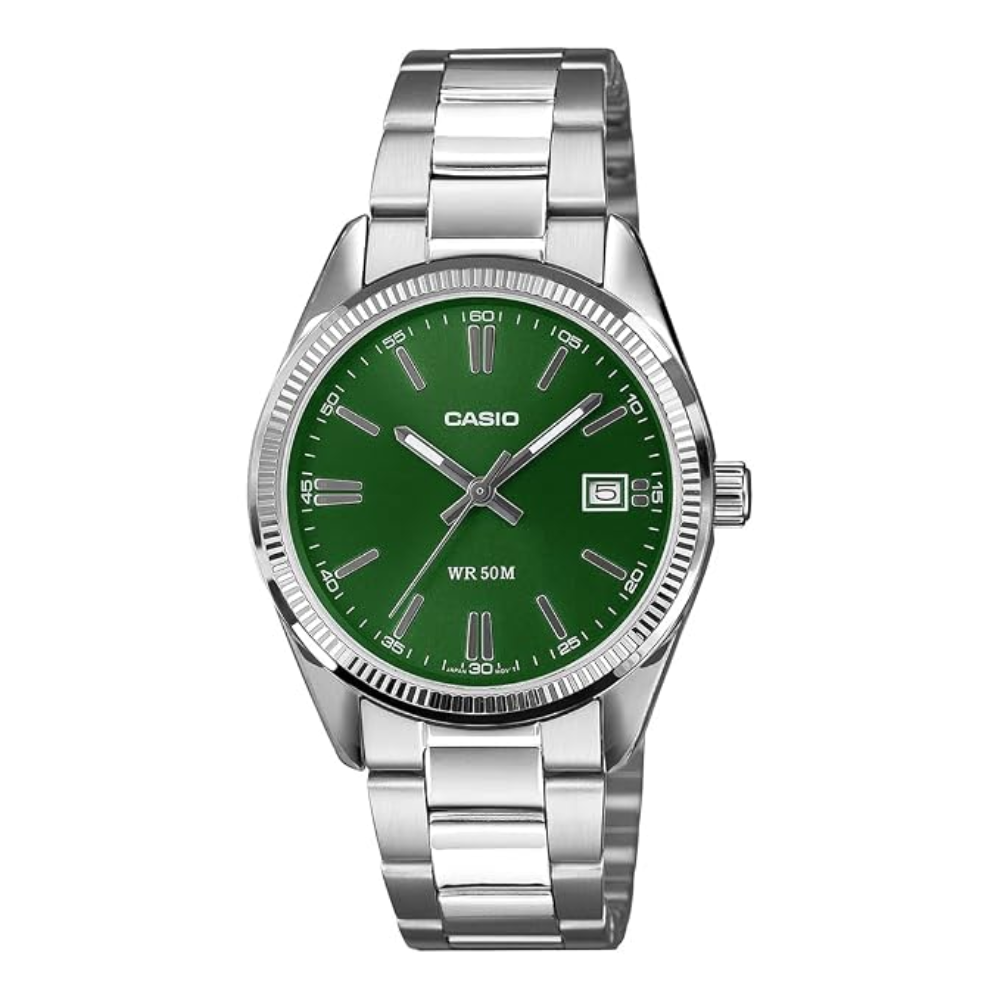 Casio UTP Green Dial Women's Watch A2566