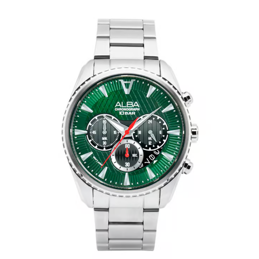 ALBA Green Dial Men's Watch AT3J13X1