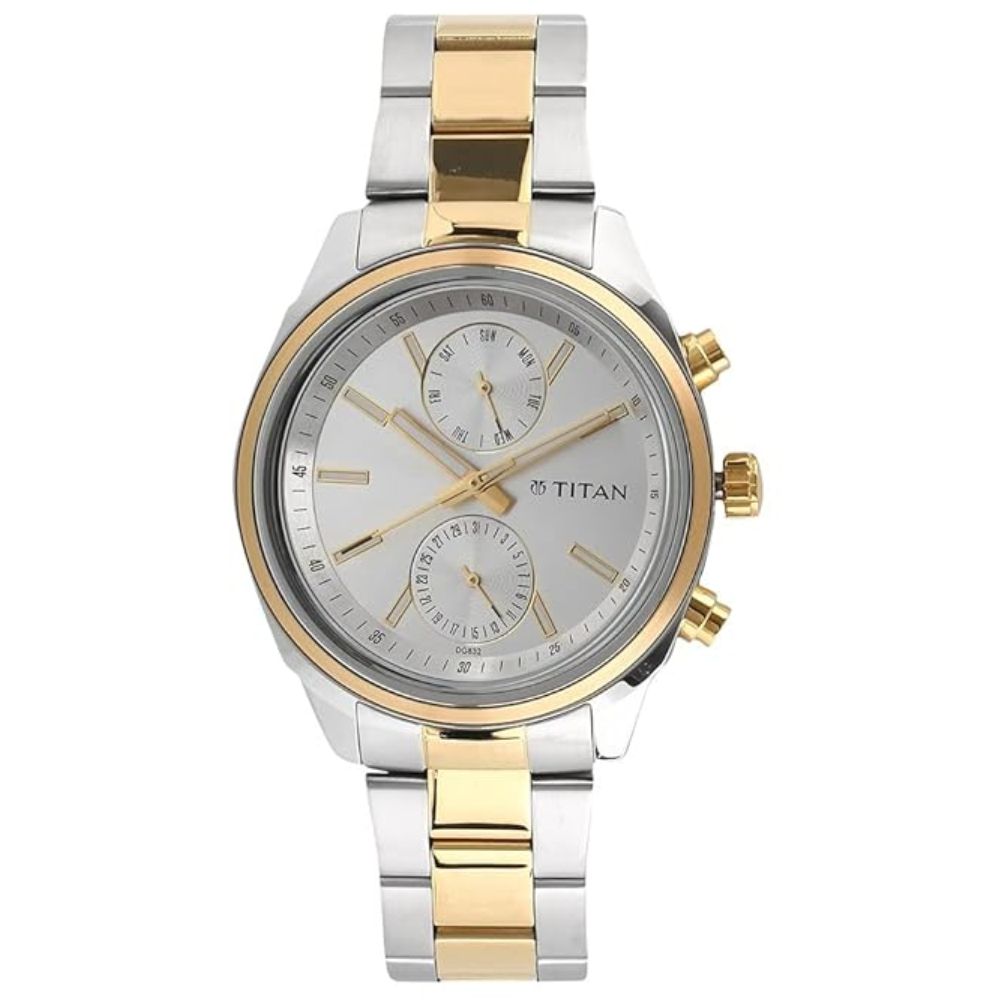Titan Neo Silver Men's Watch NT1733BM01