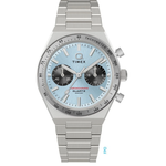 Timex Q Round 36mm Blue Dial Analogue Unisex Watch - TW2Y92400UJ