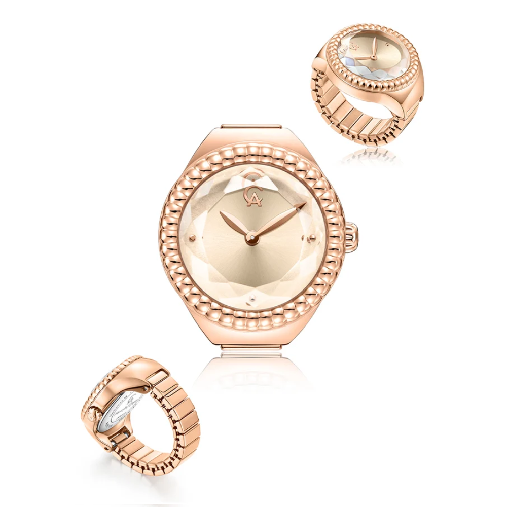 Alexandre Christie Ring Rose Gold Women's Watch 2B07LHBRGLN