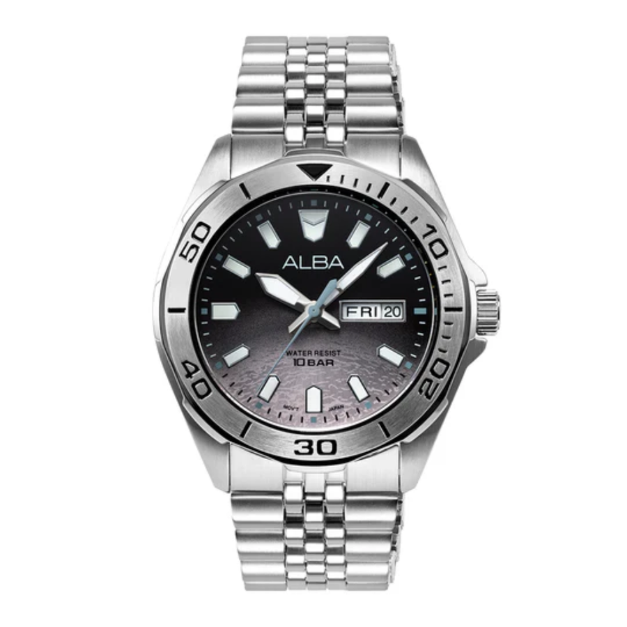 ALBA Planet Venus Inspired Silver Men's Watch AV3577X1