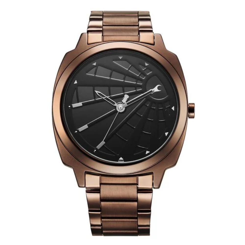 Fastrack Groove Black Dial Guys Watch 3322QM01