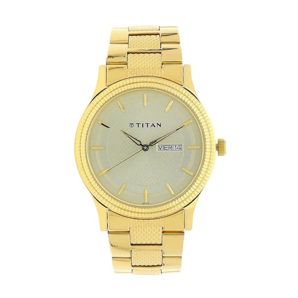 Titan Octane Silver Men's Watch 1650YM06