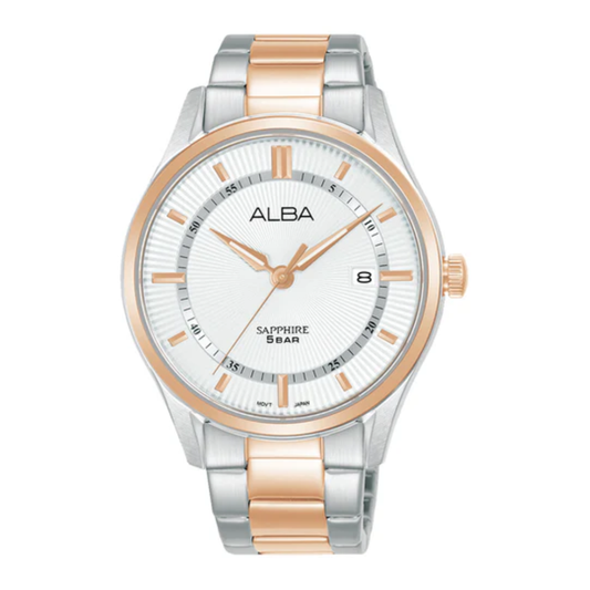 ALBA Asterix White Dial Men's Watch AS9R14X1