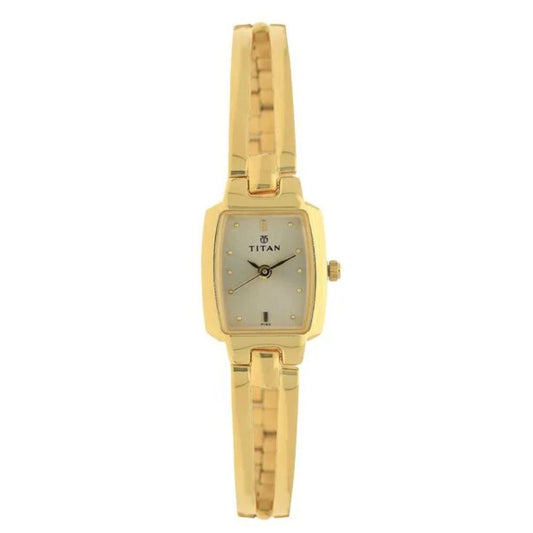 Titan Champagne Women's Watch 2131YM04