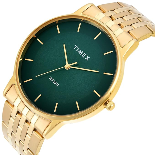 Timex Trendline Green Dial Men's Watch TWTG12004