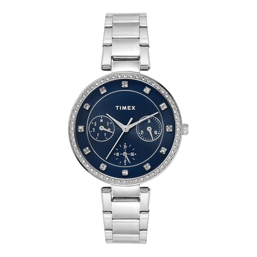 TIMEX Blue Dial Women Watch TWEL18729