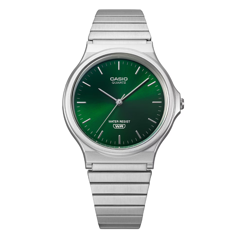 Casio Youth Green Dial Unisex Analog Watch A2552