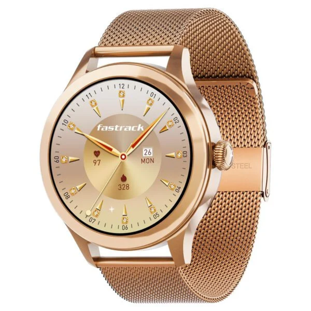 Fastrack Noir Pro Women's Round Watch 68042WM01