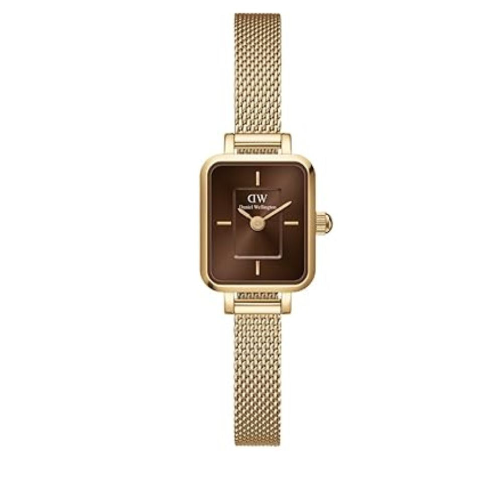 Daniel Wellington Quadro Brown Women's Watch DW00100654K