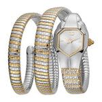 Just Cavalli Glam Snake Silver Women's Watch JC1L112M0045