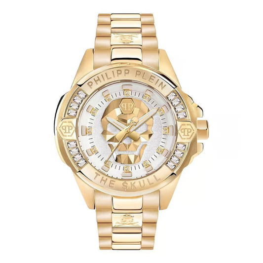 PHILIPP PLEIN The Skull Gold Unisex Watch PWNAA0722