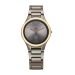 Titan Edge Ceramic Grey Women's Watch 2653KC09