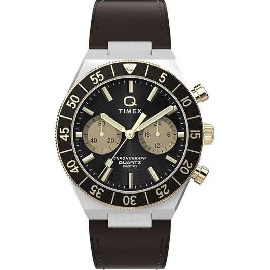 TIMEX Q Black Men's Watch TW2Y56000UJ