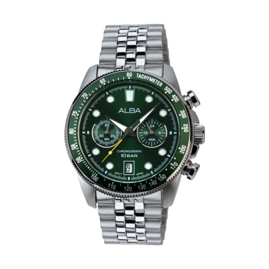 ALBA Deep Green Dial Men's Watch A4B029X1