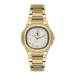 Santa Barbara Polo & Racquet Club Stainless Steel White Dial Women's Watch SB.1.10481-3