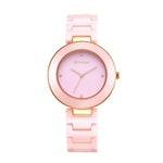 Titan Pink Ceramics Pink Women's Watch 95189KC04
