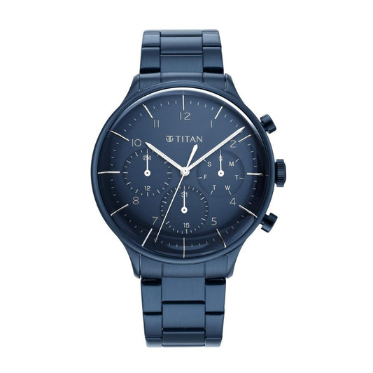 Titan Urban Magic Blue Men's Watch 90102QM01