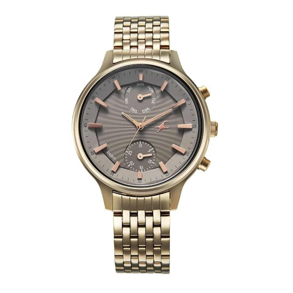 Fastrack Chrome K Grey Women's Watch 6208QM01