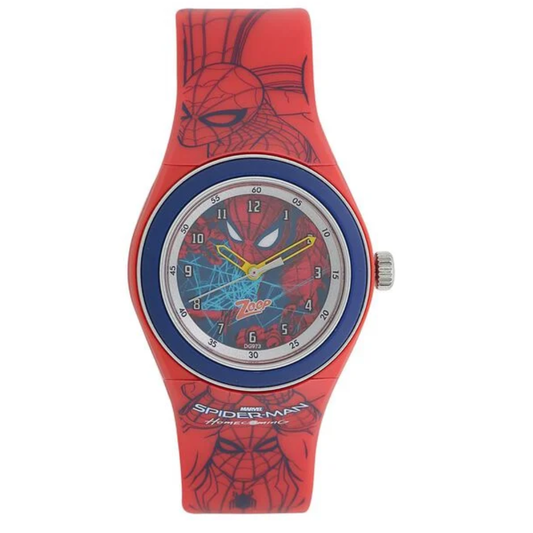 Zoop Marvel Spiderman Red Dial Red Strap Boys Kids Analog Watch C4048PP15