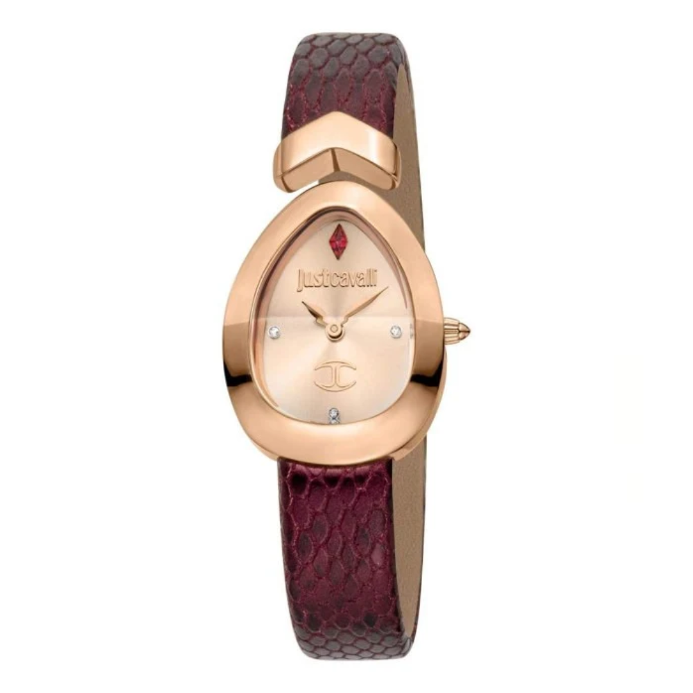 Just Cavalli Diversa Snake Rose Gold Dial Women's Watch JC1L321M1045