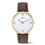 Daniel Wellington Round White Dial Men's Watch DW0DG2302