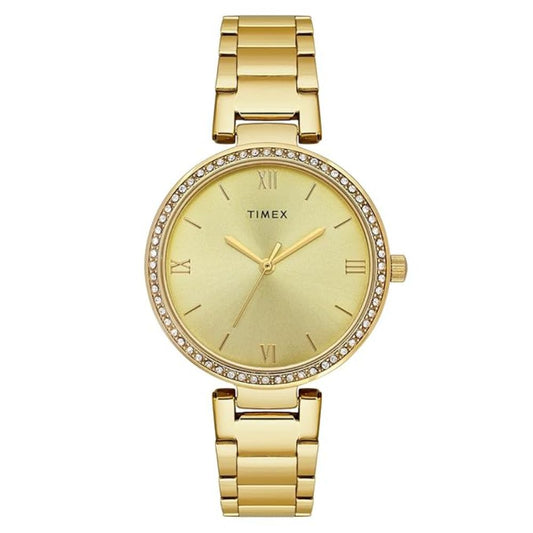 Timex Trendline Gold Dial Women's Watch TWEL18732