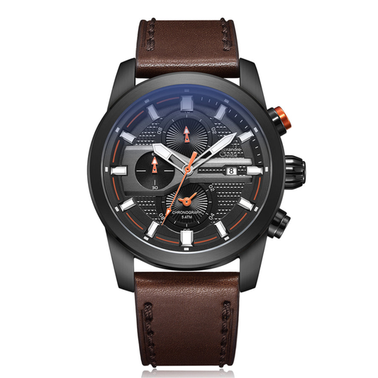 Alexandre Christie Chronograph Brown Men's Watch 6562MCLIPBAOR