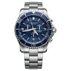 Victorinox Maverick Blue Dial Silver Band Men's Watch 241689