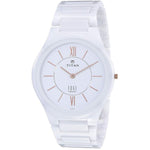 Titan Edge Ceramic White Men's Watch NT1696QC04