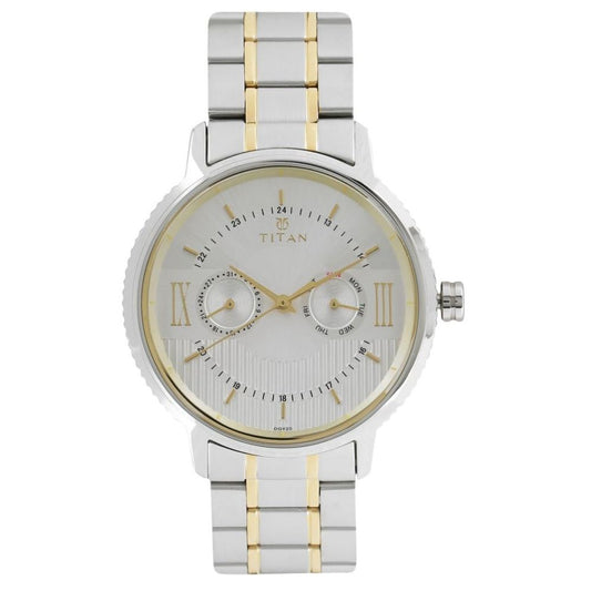 Titan Regalia Baron Silver Men's Watch 1743BM01
