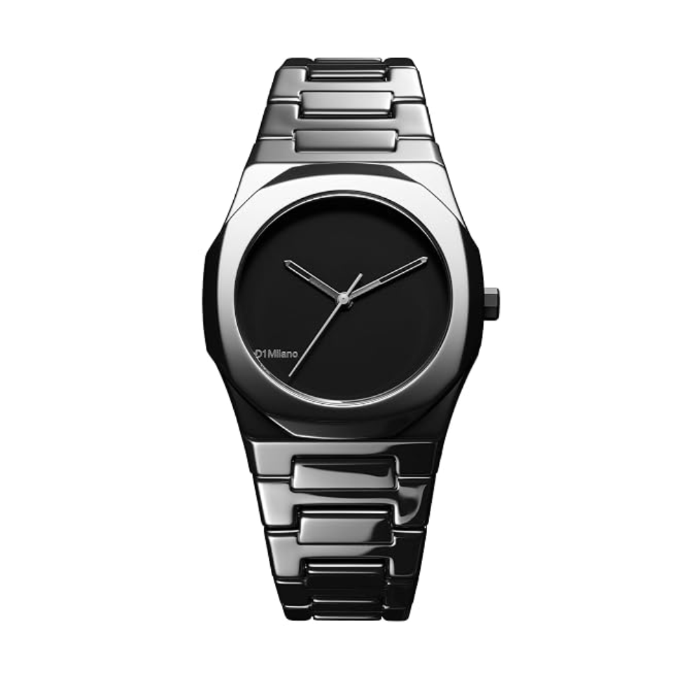 D1 Milano Ceramic Black Dial Unisex Watch CEBU01