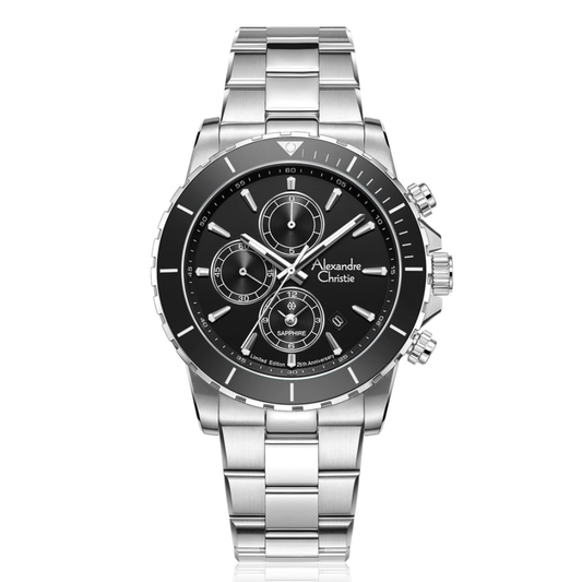 Alexandre Christie 25th Anniversary Black Men's Watch 6141XXVMSSBA