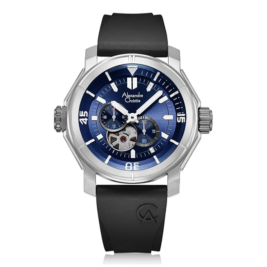 Alexandre Christie Automatic Black Men's Watch 6565MARSSBU