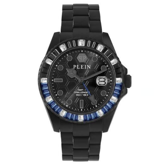 Pza-Gmt-I Challenger Black Men’s Watch PWPZA0324