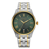 Titan Neo Roman Green Dial Men's Watch 10063BM01