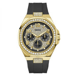 GUESS Gold Black Men's Watch GW1002G2
