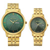 Titan Bandhan Eternal Green Dial Couple Watch 19672967YM01