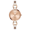 Timex Fria Rose Gold & Silver Women Watch TWEL18103