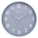 Titan Silent Sophistication Grey Dial Wall Clock NSW0043PA01A