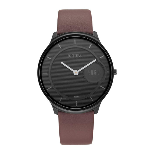 Titan Edge Baseline Black Men's Watch 1843NL01