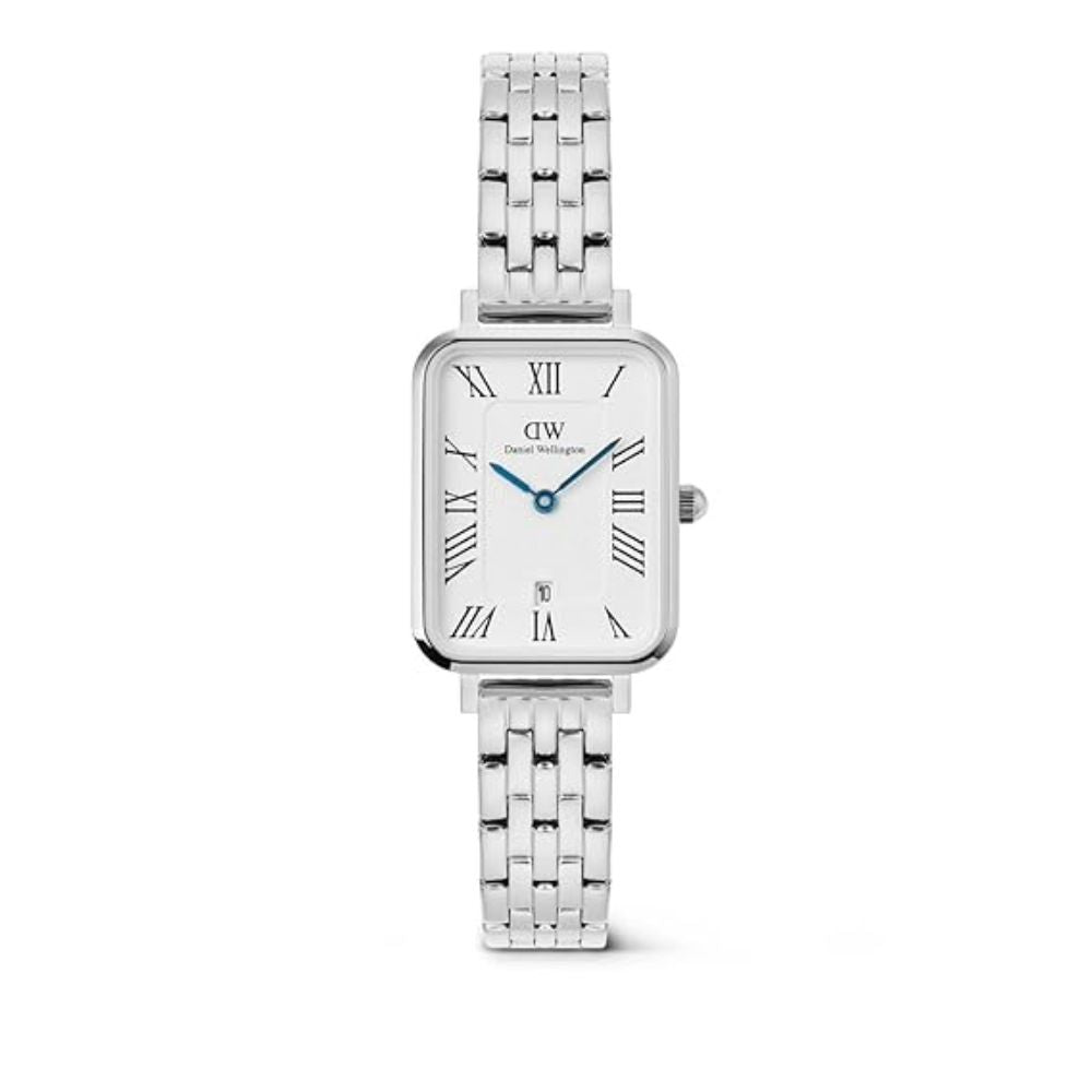Daniel Wellington White Rectangle Dial Analogue White Women's Watch DW00100864K