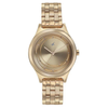 Fastrack Style Up Golden Dial Women's Watch - 6152WM01