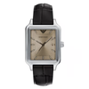 Emporio Armani Beige Dial Men's Analog Leather Watch AR11756