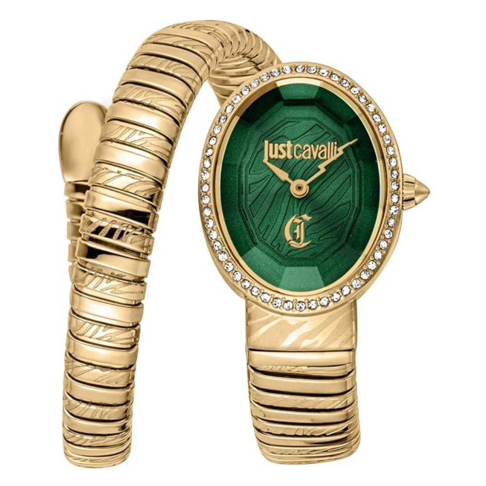 Just Cavalli Velina Green Dial Women's Watch JC1L353M0085